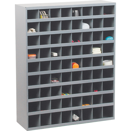 Armoires pour bacs de rangement en acier, 33-3/4" la x 12" p x 42" h, Gris Northern Industrial Supply Inc.