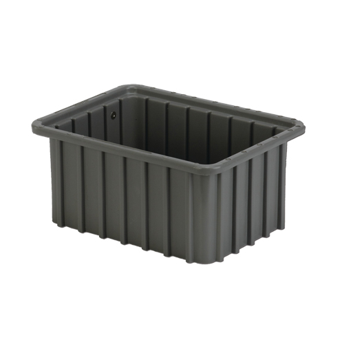 Divider Box, Polyethylene, 9.8" W x 7.3" D x 5" H, Grey Northern Industrial Supply Inc.