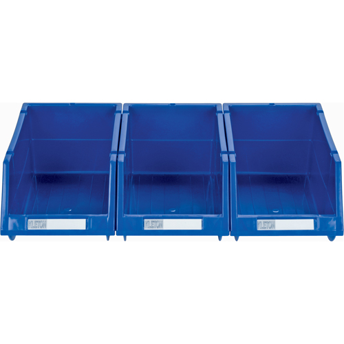 Bac empilable & &agrave; suspendre, 4-13/16" la, 3-3/16" h x 7-1/8" p, Bleu Northern Industrial Supply Inc.