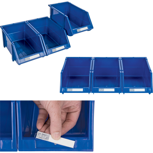 Stack & Hang Bin, 7-7/8" W x 7" H x 17-11/16" D, Green Northern Industrial Supply Inc.