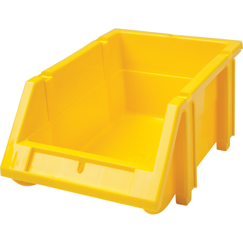 Bac empilable & &agrave; suspendre, 4-13/16" la, 3-3/16" h x 7-1/8" p, Jaune Northern Industrial Supply Inc.