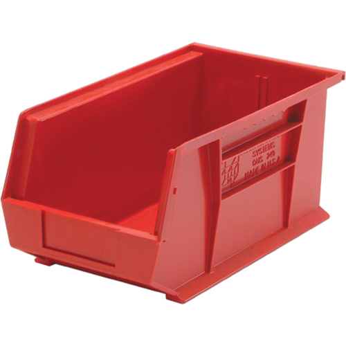 Bacs ultra empilable & suspendable, 8-1/4" la, 7" h x 14-3/4" p, Rouge Northern Industrial Supply Inc.