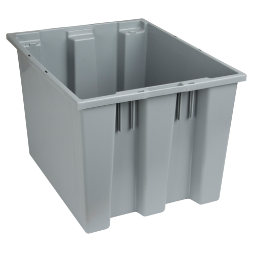 Contenants Stack & Nest, 13" x 19,5" x 15,5", Gris Northern Industrial Supply Inc.