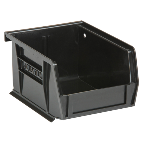Ultra Stack & Hang Bin, 4-1/8" W x 3" H x 5-3/8" D, Black Northern Industrial Supply Inc.