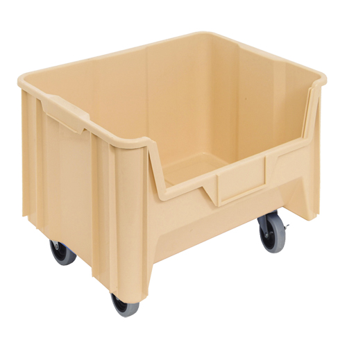 Bac g&eacute;ant mobile empilable, 12-7/16" ha x 19-7/8" la x 15-1/4" p, Capacit&eacute; de 250 lb, Ivoire Northern Industrial Supply Inc.