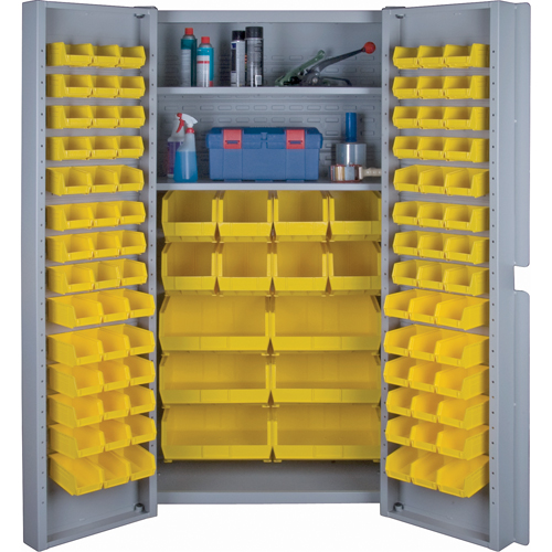 Armoires &agrave; combinaison &agrave; portes creuses, 38" la x 24" p x 72" h, Gris Northern Industrial Supply Inc.