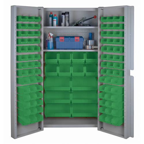 Armoires &agrave; combinaison &agrave; portes creuses, 38" la x 24" p x 72" h, Gris Northern Industrial Supply Inc.
