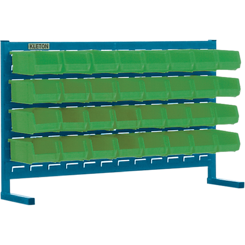 Rayonnage &agrave; persienne avec bacs, 32 bacs, 36" la x 8-1/4" p x 22" h Northern Industrial Supply Inc.