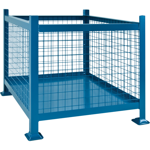 Contenants de vrac empilables, 40,5" la x 48,5" p x 30" h, Capacit&eacute; de 3000 lb Northern Industrial Supply Inc.