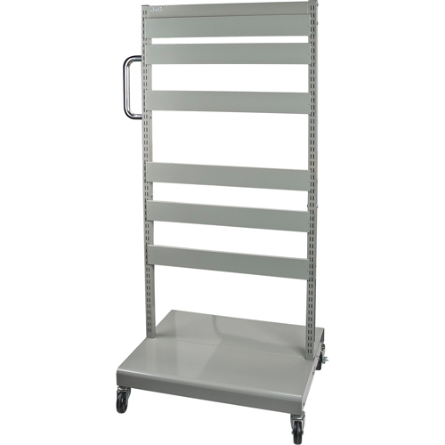 Servante mobile de bacs &agrave; plateaux inclinables - chariot seulement, &agrave; deux c&ocirc;t&eacute;s, 26-1/4" la x 22" p x 57-1/2" h Northern Industrial Supply Inc.