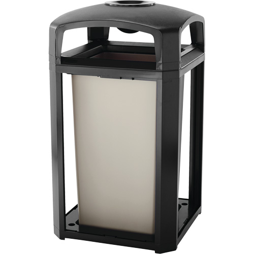 Landmark Series Classic Ash Tray & Waste Receptacle, Plastic, 50 US gal. Capacity, 46-1/2" Height Northern Industrial Supply Inc.