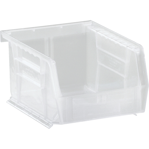 Bac transparent ultra empilable & suspendable, 4-1/8" la, 3" h x 5-3/8" p, Transparent Northern Industrial Supply Inc.