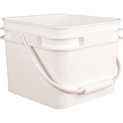 Square Pail, Plastic, 2.1 gal. Northern Industrial Supply Inc.