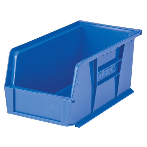 Bac empilable & &agrave; suspendre, 5-1/2" la, 5" h x 10-7/8" p, Bleu Northern Industrial Supply Inc.