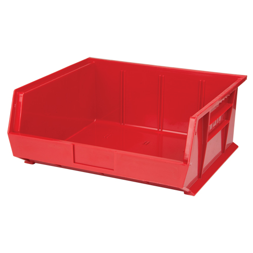Bac empilable & &agrave; suspendre, 16-1/2" la, 7" h x 14-3/4" p, Rouge Northern Industrial Supply Inc.