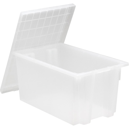 Contenant robuste Stack & Nest, 10" x 15,5" x 19,5", Transparent Northern Industrial Supply Inc.
