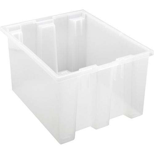 Contenant robuste Stack & Nest, 10" x 15,5" x 19,5", Transparent Northern Industrial Supply Inc.