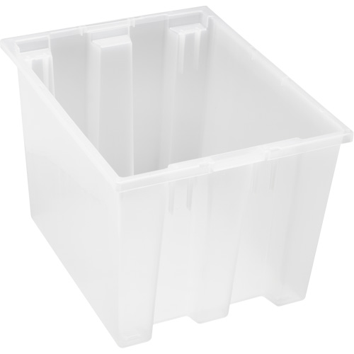 Contenant robuste Stack & Nest, 13" x 15,5" x 19,5", Transparent Northern Industrial Supply Inc.