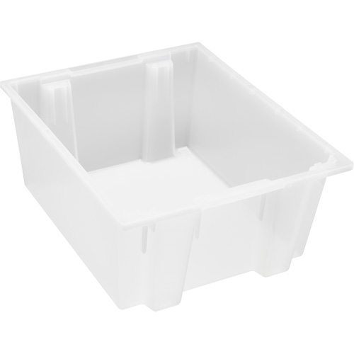 Contenant robuste Stack & Nest, 10" x 19,5" x 23,5", Transparent Northern Industrial Supply Inc.