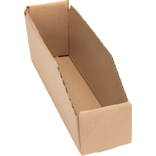 Boîtes profondes en carton ondul&eacute;, 2-7/8" la x 11-1/4" p x 4-1/2" h, Beige Northern Industrial Supply Inc.