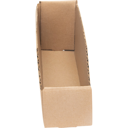 Boîtes profondes en carton ondul&eacute;, 2-7/8" la x 11-1/4" p x 4-1/2" h, Beige Northern Industrial Supply Inc.