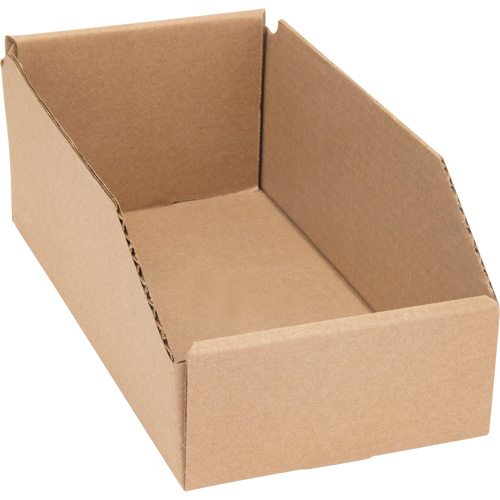 Boîtes profondes en carton ondul&eacute;, 5-3/4" la x 11-1/4" p x 4-1/2" h, Beige Northern Industrial Supply Inc.