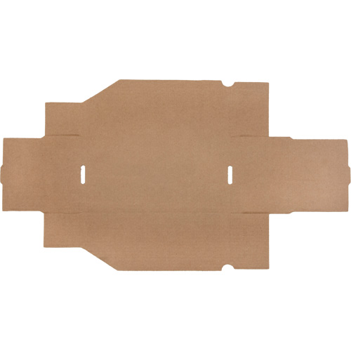 Boîtes profondes en carton ondul&eacute;, 5-3/4" la x 11-1/4" p x 4-1/2" h, Beige Northern Industrial Supply Inc.