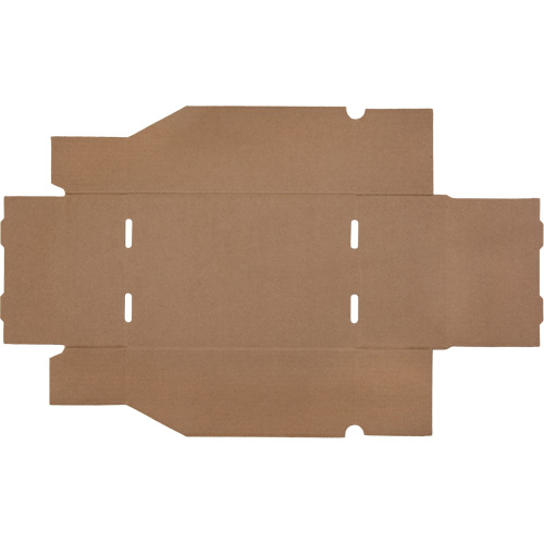 Boîtes profondes en carton ondul&eacute;, 7-5/8" la x 11-5/16" p x 4-1/2" h, Beige Northern Industrial Supply Inc.