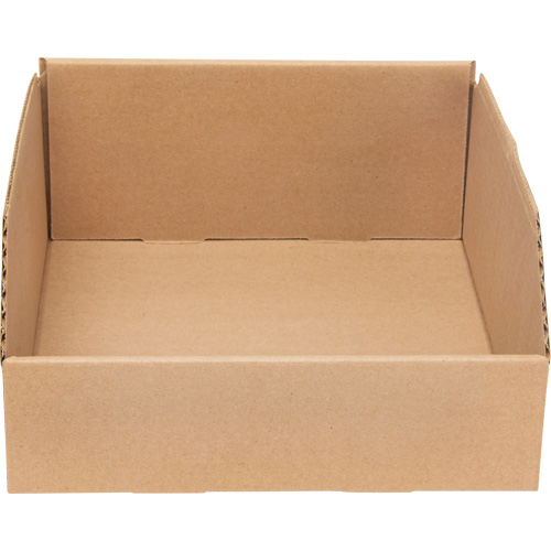 Boîtes profondes en carton ondul&eacute;, 9-3/4" la x 11-1/4" p x 4-1/2" h, Beige Northern Industrial Supply Inc.