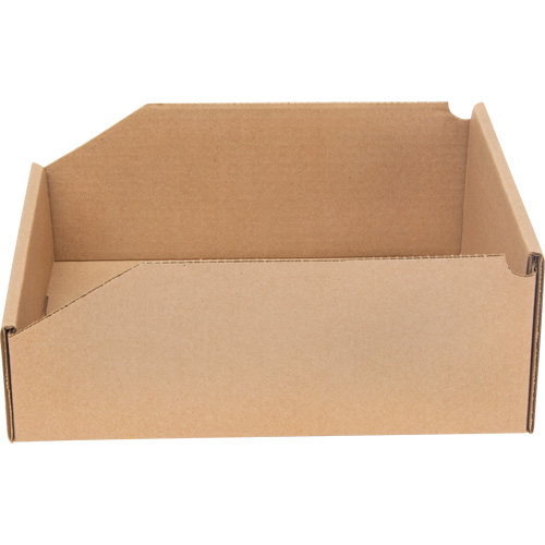 Boîtes profondes en carton ondul&eacute;, 9-3/4" la x 11-1/4" p x 4-1/2" h, Beige Northern Industrial Supply Inc.