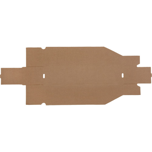 Deep Corrugated Parts Bins, 3-3/4" W x 17-1/4" D x 4-1/2" H, Beige Northern Industrial Supply Inc.