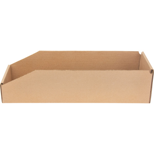Boîtes profondes en carton ondul&eacute;, 5-3/4" la x 17-1/4" p x 4-1/2" h, Beige Northern Industrial Supply Inc.