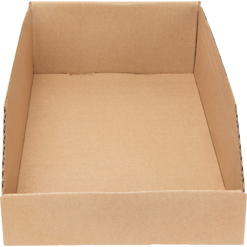 Boîtes profondes en carton ondul&eacute;, 9-3/4" la x 17-1/4" p x 4-1/2" h, Beige Northern Industrial Supply Inc.
