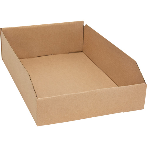 Boîtes profondes en carton ondul&eacute;, 11-3/4" la x 17-1/4" p x 4-1/2" h, Beige Northern Industrial Supply Inc.