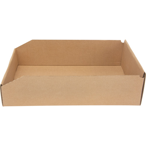 Boîtes profondes en carton ondul&eacute;, 11-3/4" la x 17-1/4" p x 4-1/2" h, Beige Northern Industrial Supply Inc.