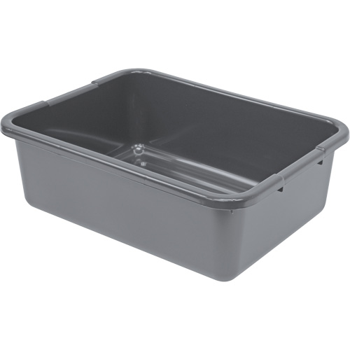 Bac d'entreposage tout usage &agrave; fond rainur&eacute;, 7" ha x 15" p x 21" lo, Plastique, Gris Northern Industrial Supply Inc.
