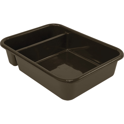 Bac d'entreposage tout usage &agrave; compartiment, 5" ha x 15" p x 20" lo, Plastique, Brun Northern Industrial Supply Inc.