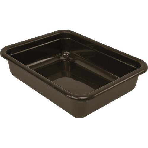 Bac d'entreposage tout usage &agrave; fond plat, 5" ha x 17" p x 22" lo, Plastique, Gris Northern Industrial Supply Inc.
