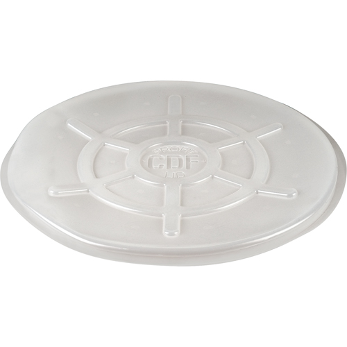 Couvercles protecteurs pour barils, Dessus ouvert, Convient aux 55 gal. US (45 gal. imp.), Transparent Northern Industrial Supply Inc.