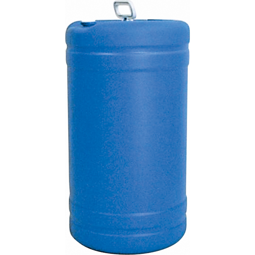 Barils en poly&eacute;thyl&egrave;ne &agrave; ouverture &eacute;troite, 15 gal. US (12,49 gal. imp.), Dessus ferm&eacute;, Bleu Northern Industrial Supply Inc.