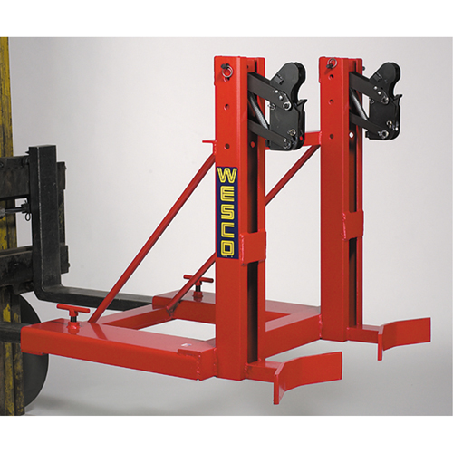 Manipulateurs de baril Gator Grip pour chariot &eacute;l&eacute;vateur, Pour 30 gal. US (25 gal. imp.) / 50 gal. US (41.6 gal. imp.) / 80 gal. US (66.6 gal. imp.) Northern Industrial Supply Inc.