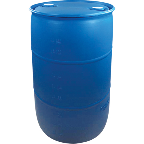 Polyethylene Drums, 55 US gal (45 imp. gal.), Closed Top, Blue Northern Industrial Supply Inc.