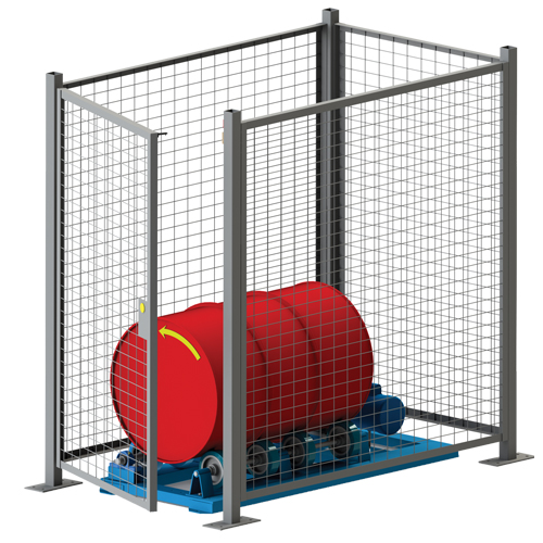 Stationary Drum Roller - Guard Enclosure Northern Industrial Supply Inc.