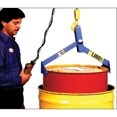 Drum & Overpack Lifter, 55 -85 US gal. (45 -70 Imperial Gal.), 1000 lbs./454 kg Cap. Northern Industrial Supply Inc.