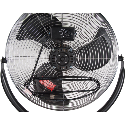 High-Velocity Pedestal Fan, Commercial, 3 Speed, 20" Diameter Northern Industrial Supply Inc.