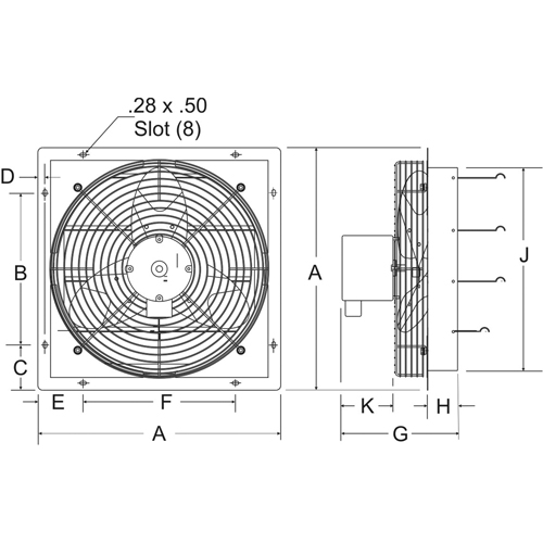 Shutter Fans Northern Industrial Supply Inc.