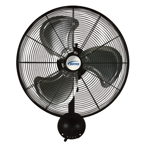High-Velocity Oscillating Wall Fan, Industrial, 3 Speed, 20" Diameter Northern Industrial Supply Inc.