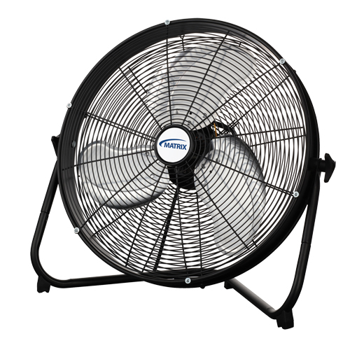 High Velocity Floor Fan, Commercial, 3 Speed, 20" Diameter Northern Industrial Supply Inc.