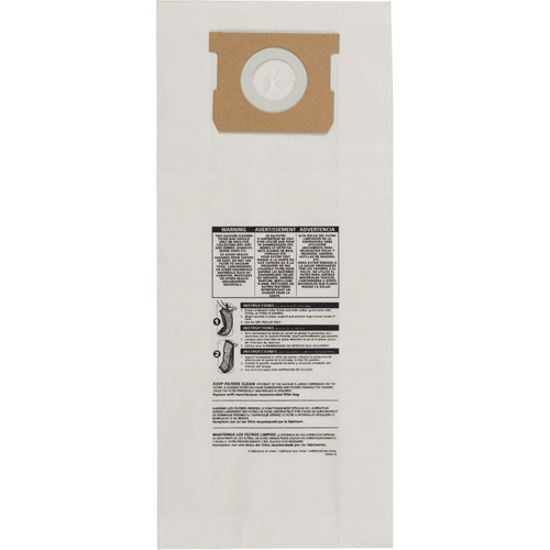 Type O Hang Up/Bulldog Vacuum Paper Bags, 5 US gal. Northern Industrial Supply Inc.