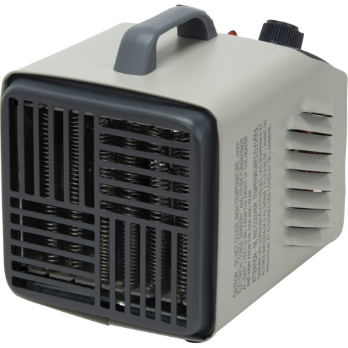 Personal Metal Shop Heater with Thermostat, Fan, Electric Northern Industrial Supply Inc.